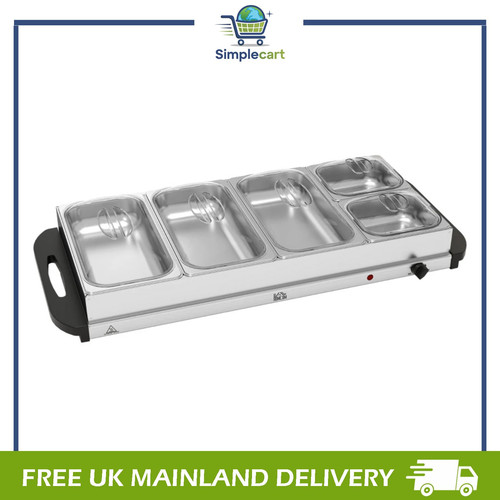 Electric food warmer - electric, tray