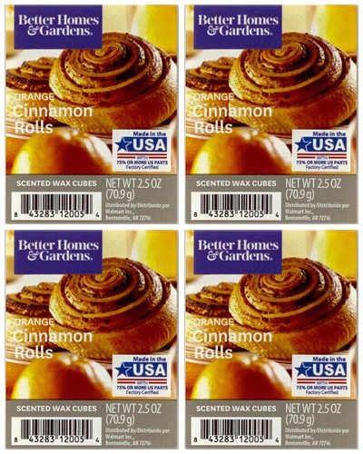 Wax cubes orange cinnamon - cubes,