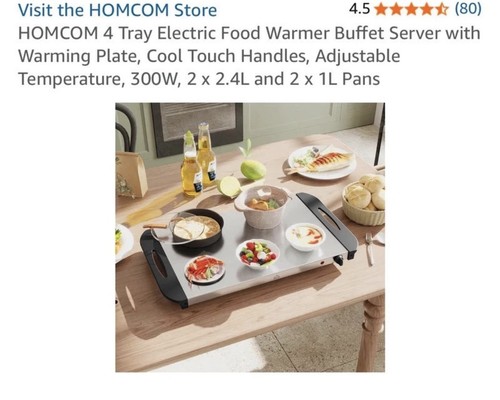 Electric food warmer - electric, buffet