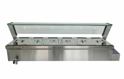 6 pot food warmer - 6-pot,