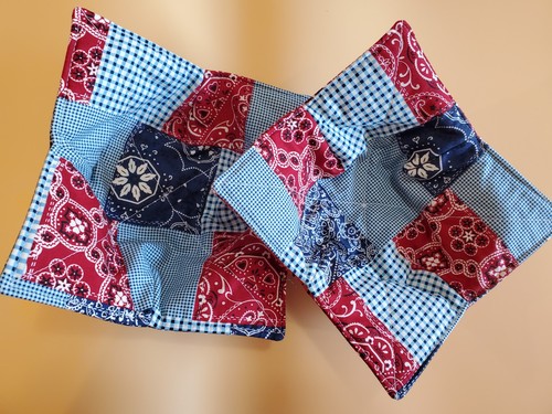Quilted soup bowl - bowl, cozies