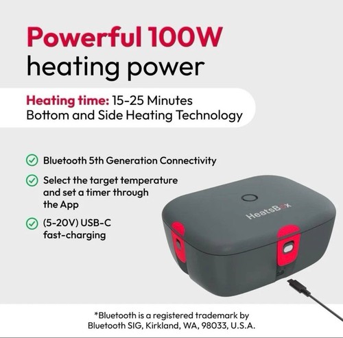 Heatsbox 100w battery - heatsbox,