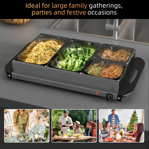 Electric buffet food warmer - buffet,
